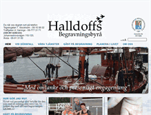 Tablet Screenshot of halldoffs.se